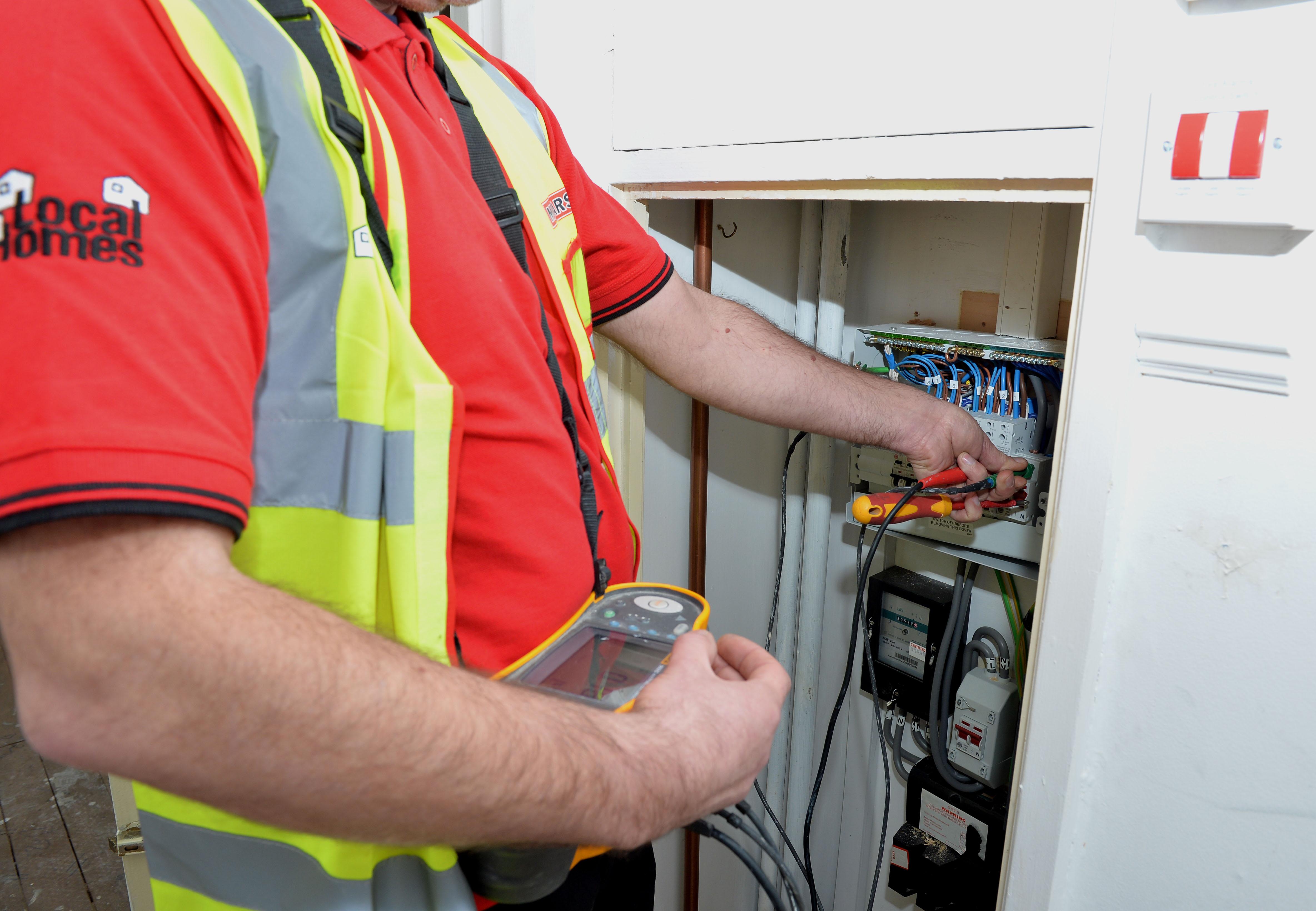 Housing electrical safety testing continues North Lanarkshire Council